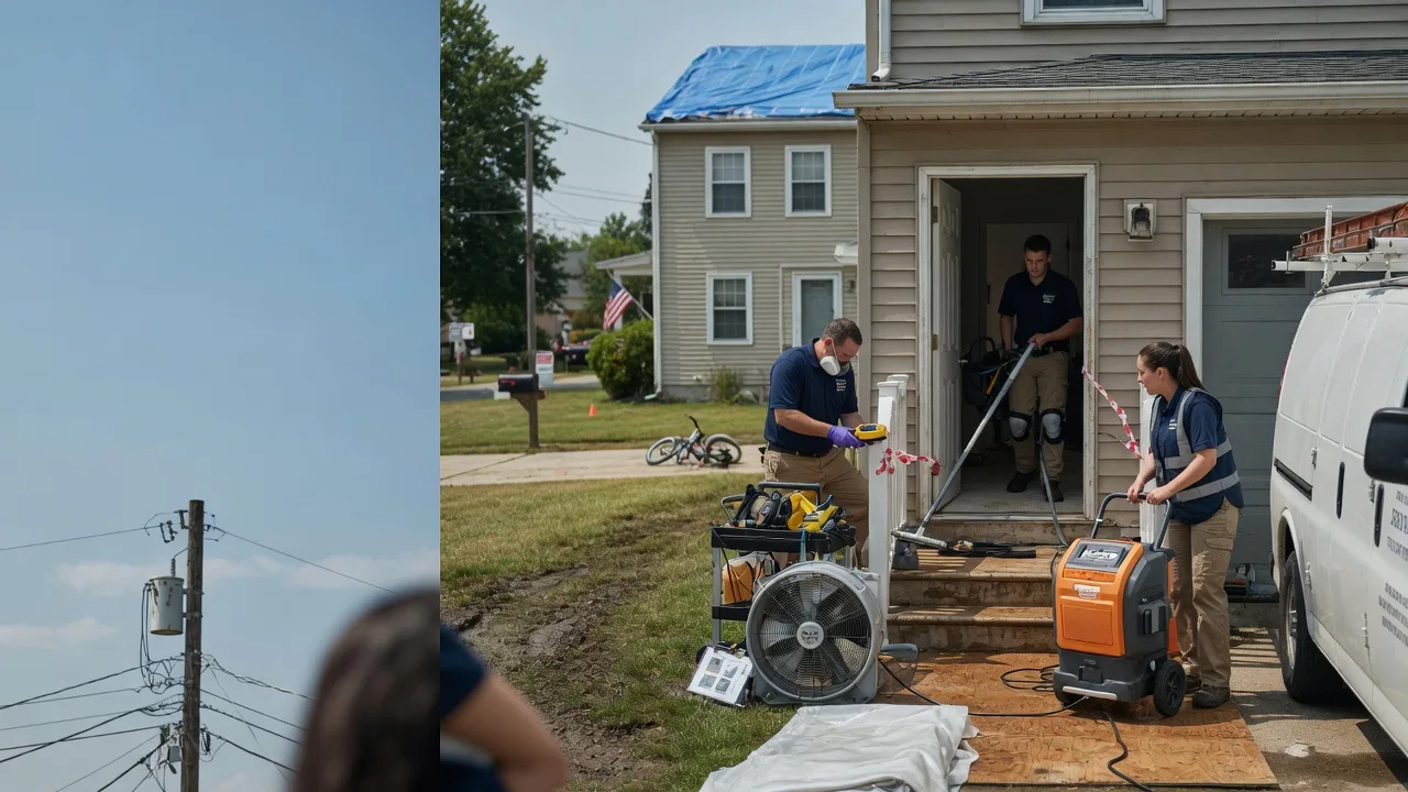 Water Damage Repair in Brodheadsville, PA near me